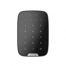 Бездротова сенсорна клавіатура Ajax Keypad Plus (8EU) UA black зі зчитувачем карток Pass і брелоків Tag