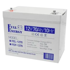 Full Energy FEL-1270 12V 70 Ah Акумулятор гелевий