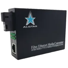 ALISTAR X3G 1G 10/100/1000BASE-T RJ-45 - 1000BASE-LX 1SM WDM SC 20KM TX1310/RX1550nm Медіаконвертор