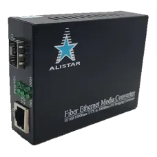 ALISTAR X1S 1G 10/100/1000BASE-T RJ-45 - SFP Slot 1000Base-SX/LX External Power Supply Медіаконвертор