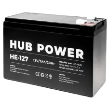 Hub Power НЕ-127 12V 7Ah Акумуляторна батарея