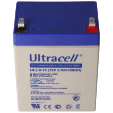 Ultracell UL2.9-12 AGM 12V 2,9Ah Акумуляторна батарея