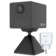 Ezviz CS-CB2 (1080P,BK)+CS-T30-10B-EU Комплект камера та розетка