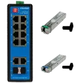 EW-PIS1712-8FE + SFP-1.25G-20KM-TX/RX Комплект