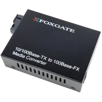 FoxGate EC-B-0,1-1SM-1310nm-20-LFP Оптоволоконний медіаконвертер